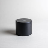 Geranium candle in a black minimalist tin, offering a fresh floral geranium aroma with calming vibes and natural insect-repelling properties. Perfect for summer nights, a beach house, or a cabin in the woods. Made with coconut/soy wax, essential oils, and botanical extracts.